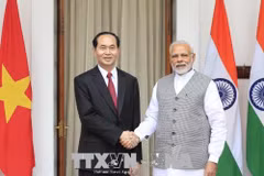 Entretien entre le président vietnamien et le Premier ministre indien