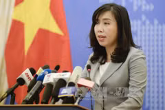 Le Vietnam proteste contre l’utilisation des armes pour menacer la vie des innocents 