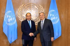 Le PM Nguyen Xuan Phuc de retour à Hanoi après sa participation au débat de l’AG de l'ONU
