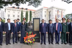 Activités du Premier ministre Pham Minh Chinh à Singapour