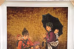 Sourde et muette, elle s’exprime par la peinture