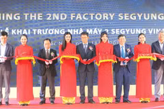 Inauguration de la deuxième usine de la compagnie sud-coréenne Segyung Vina à Bac Ninh