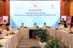 Hanoi promeut les connexions des entreprises et des banques commerciales