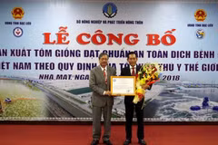 Crevetticulture : premier établissement vietnamien à satisfaire aux normes de l’OIE