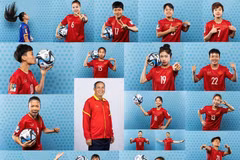 L'équipe du Vietnam féminine de football à travers l'objectif de la FIFA