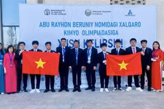 Huit élèves primés aux Olympiades internationales de chimie Abu Reikhan Beruniyont