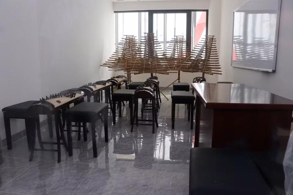 Le Palais propose une multitude d'installations axées sur la préparation physique, le renforcement de l'enseignement et l'épanouissement complet des compétences des enfants. Photo: VNA