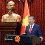 Le secrétaire général du Parti communiste du Vietnam et président de la République, To Lam. Photo: VNA