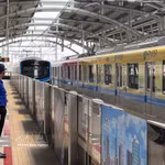 Des passagers attendent le métro Bên Thành-Suôi Tiên. Photo: VNA