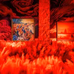 Des espaces immersifs uniques, disponibles uniquement à l'exposition Van Gogh Timeless. Photo: comité d'organisation
