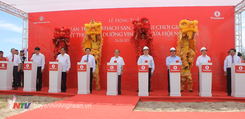 Vingroup : mise en chantier des zones de villégiature de luxe à Nghe An et Ha Tinh