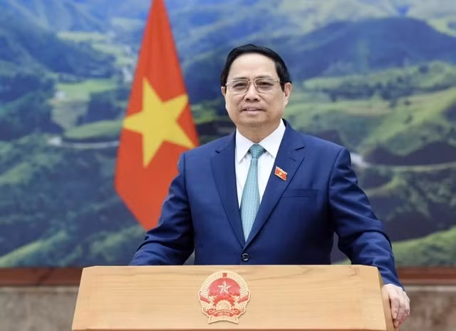 Le Premier ministre Pham Minh Chinh. Photo : VNA
