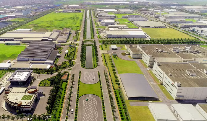 Parc industriel Thang Long II à Hung Yen. Photo : portail d'information électronique de la province de Hung Yen