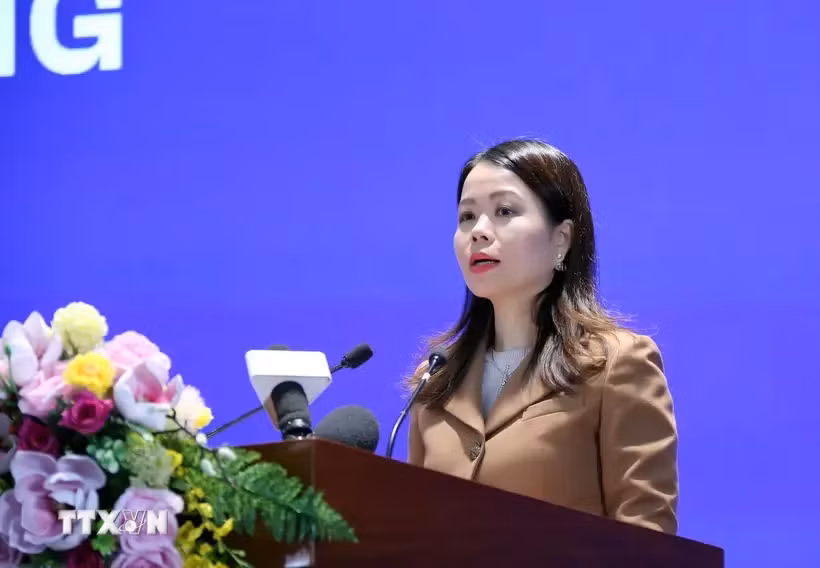 La vice-ministre des Affaires étrangères Nguyen Minh Hang. Photo : VNA
