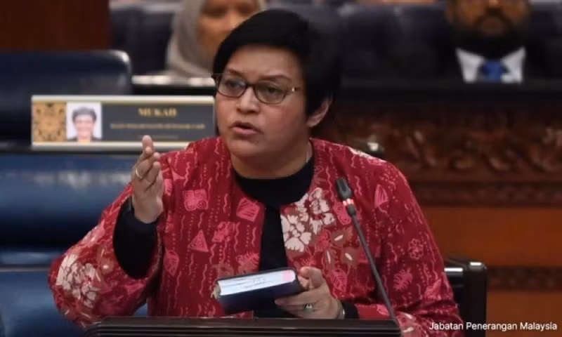La ministre Ministre auprès du Premier ministre chargée de la Justice et de la Réforme institutionnelle, Azalina Othman Said. (Photo : Département de l'information de la Malaisie)