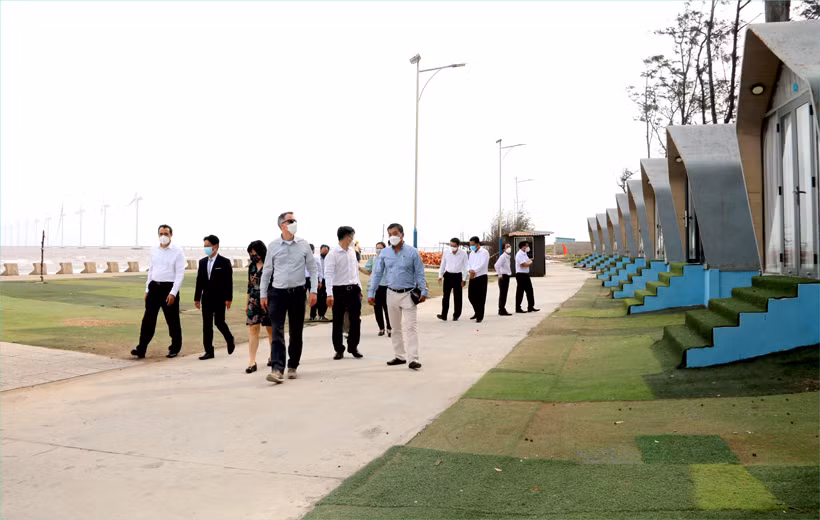 Une délégation d'investisseurs se rend à Tra Vinh. Photo: baotravinh.vn