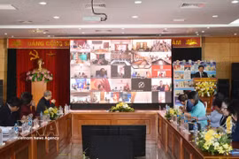 La cérémonie de lancement de la Journée d’honneur de la langue vietnamienne ainsi que du programme de sélection des "Ambassadeurs de la langue vietnamienne" à l’étranger pour 2026. Photo: VNA