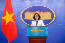 La porte-parole Pham Thu Hang. Photo: Ministère vietnamien des Affaires étrangères