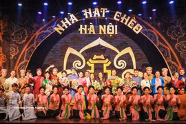 Le Théâtre de Cheo de Hanoï. Photo: VNA
