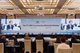 La 11e Réunion ministérielle de l’APEC sur la sécurité alimentaire, en août 2026 à Hangzhou, en Chine. Photo: VNA