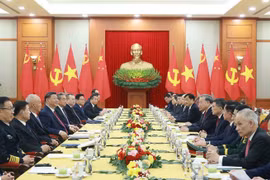 Entretien entre le leader Tô Lâm et son homologue chinois Xi Jinping à Hanoï 