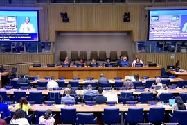 La 18e session de la Conférence des États parties à la Convention relative aux droits des personnes handicapées à New York. Photo: VNA