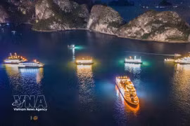 La baie d'Ha Long. Photo: VNA