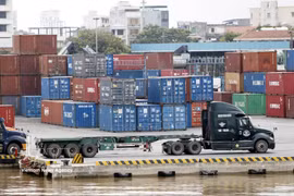 Les exportations constituent l'un des principaux moteurs de la croissance économique du Vietnam. Photo: VNA
