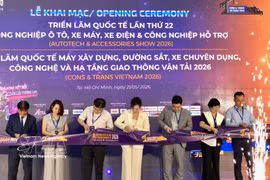 Le 21 mai, à Ho Chi Minh-Ville, ont officiellement ouvert leurs portes le Salon international Autotech & Accessories 2026, ainsi que le Salon international Cons & Trans 2026. Photo: VNA