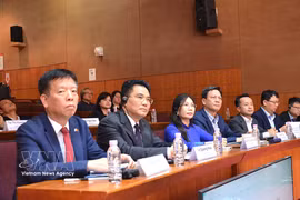 L'ambassadeur du Vietnam en République de Corée, Vu Hô. Photo: VNA