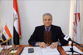 Reda El Taify, ancien ambassadeur d’Égypte au Vietnam et actuel directeur de la Fondation de la bibliothèque publique égyptienne. Photo: VNA