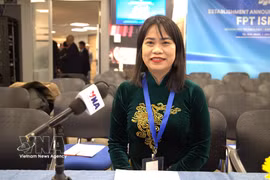 Truong Thi Hong, présidente de l’Association des Vietnamiens en Israël. Photo : VNA