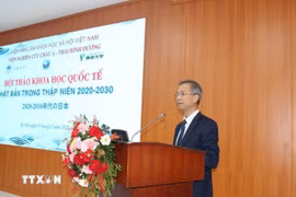 Le docteur Dang Xuan Thanh, vice-président de l’Académie vietnamienne des sciences sociales. Photo: VNA