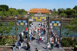 Huê : la fréquentation touristique bondit de 231 % pendant la Fête nationale