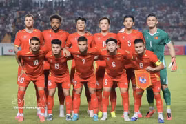 Equipe nationale de football. Photo: VNA