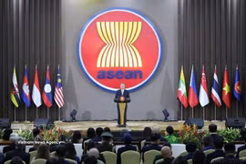 Le secrétaire général du Parti Tô Lâm à Jakarta (Indonésie), en mars 2025. Photo: VNA