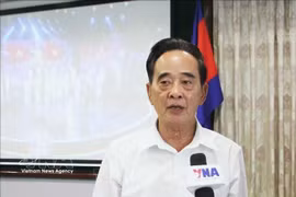 Sim Chy, président de l’Association générale Khmer - Vietnam au Cambodge. Photo: VNA