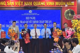 Khanh Hoa attire près de 10.818 milliards de dôngs d’investissements dans cinq projets industriels. Photo: VNA