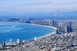 Un coin de la ville balnéaire de Da Nang (Centre). Photo: VNA