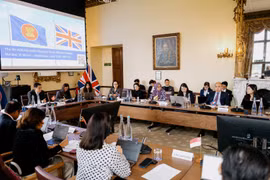 La 5e réunion des hauts fonctionnaires ASEAN–Royaume-Uni (SOM). Photo: Ministère vietnamien des Affaires étrangères