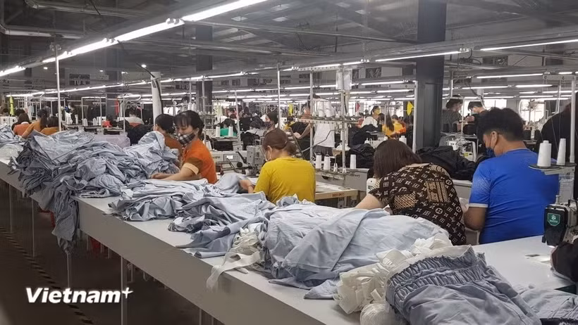 L’économie vietnamienne a maintenu une croissance soutenue au premier semestre 2026. Photo : Vietnam+
