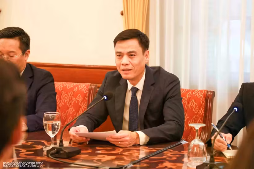Le vice-ministre des Affaires étrangères, Dang Hoang Giang. Photo: baoquocte.vn