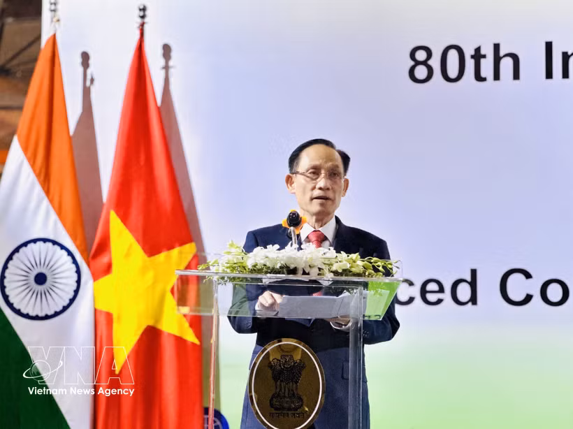 Le ministre vietnamien des Affaires étrangères Le Hoai Trung. Photo: VNA