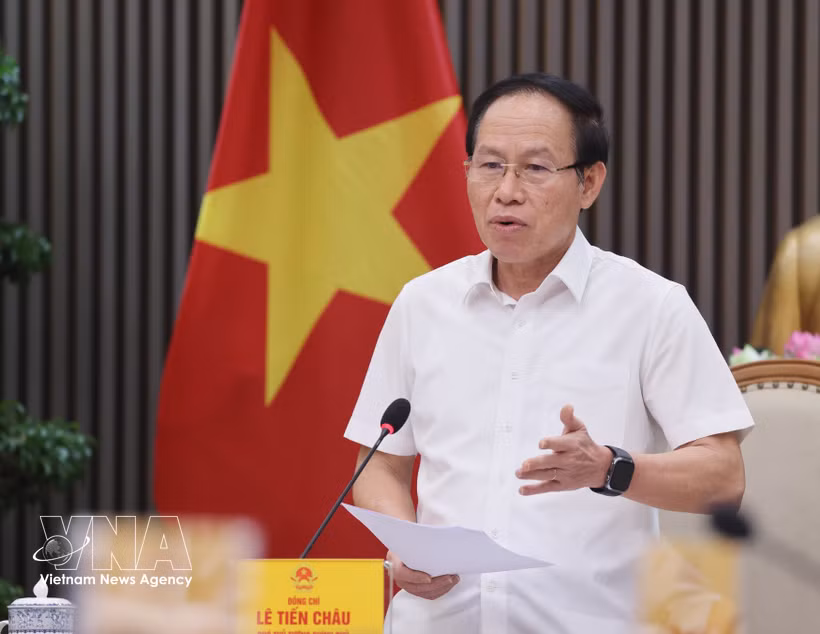 Le vice-Premier ministre Le Tien Chau. Photo: VNA
