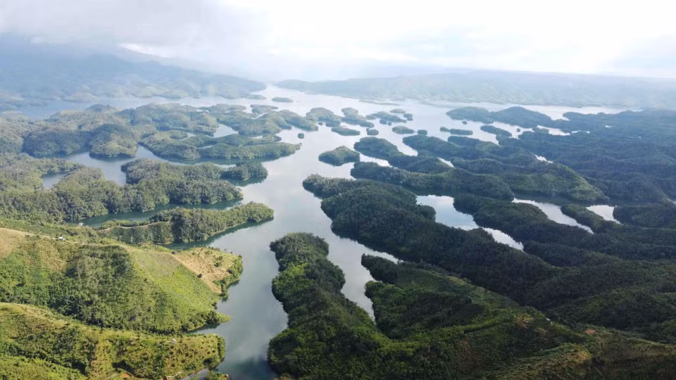 Ta Dung est surnommé "baie d'Ha Long" de la terre du Tay Nguyen.