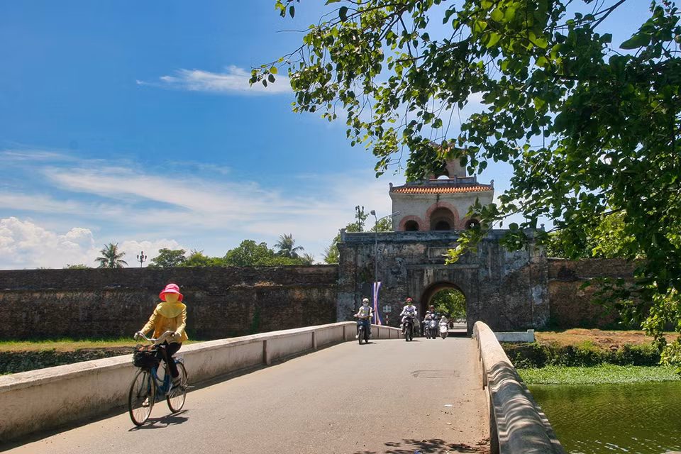 La porte Thuong Tu (Porte Sud-est). Photo : thanhnien.vn 