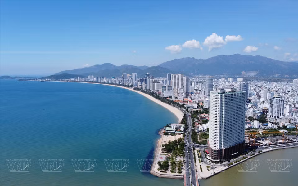 Une vue de la ville balnéaire de Nha Trang, province de Khanh Hoa. Photo: VNA