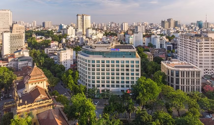 Siège de la VNA situé au 5, rue Ly Thuong Kiet, arrondissement de Hoan Kiem, à Hanoï. Photo: VNA