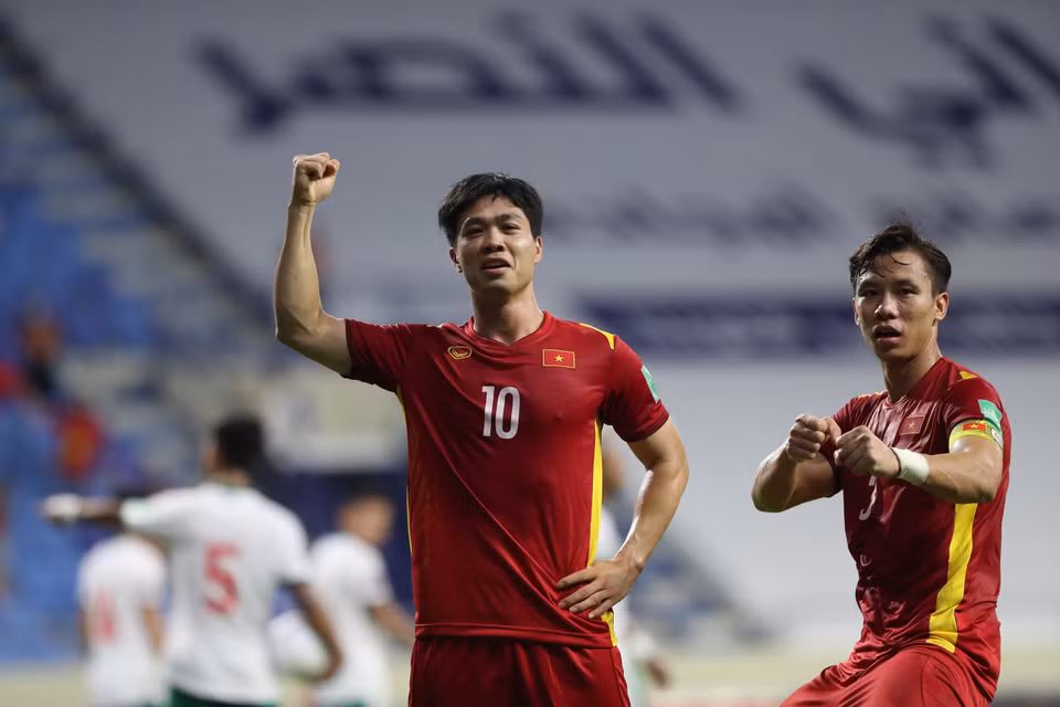 Cong Phuong marque un but pour porter le score à 3-0 à la 67e minute.