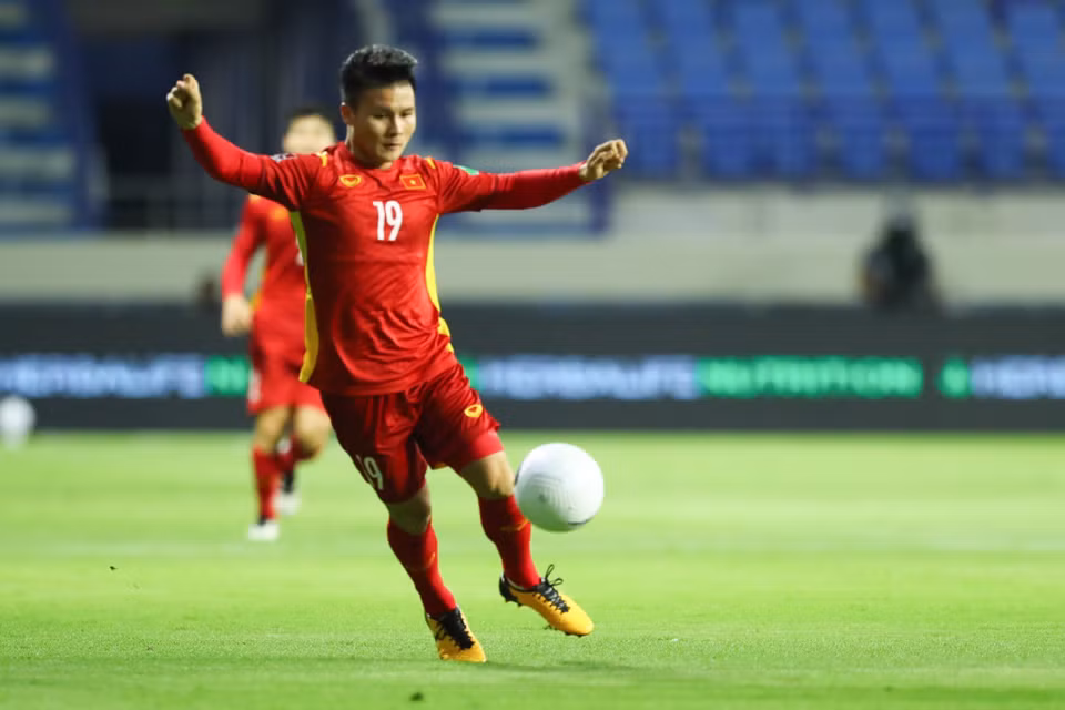 Le footballeur Quang Hai.